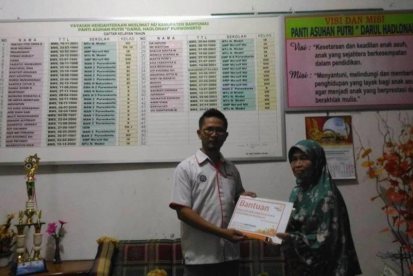 Penyaluran Bantuan Lazismu Banyumas