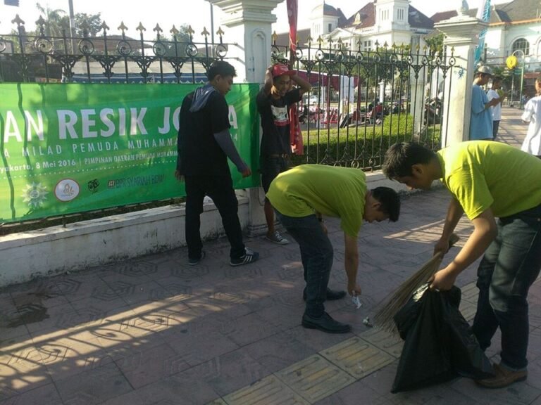Gerakan Resik Jogja — Milad Pemuda Muhammadiyah