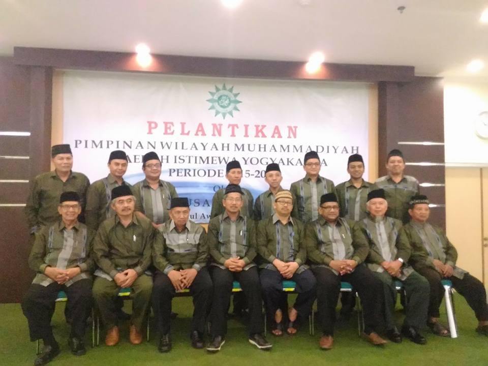 Pimpinan Wilayah Muhammadiyah (PWM) DIY Resmi di Lantik