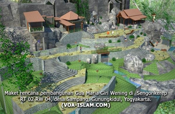 Warga Gedangsari PTUN-kan IMB Goa Maria Giriwening Gunungkidul